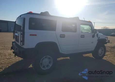 2003 Hummer H2 z USA, uszkodzony, nr VIN 5GRGN23U43H129132